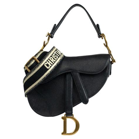 dior satteltasche schwarz|christian dior saddle bag.